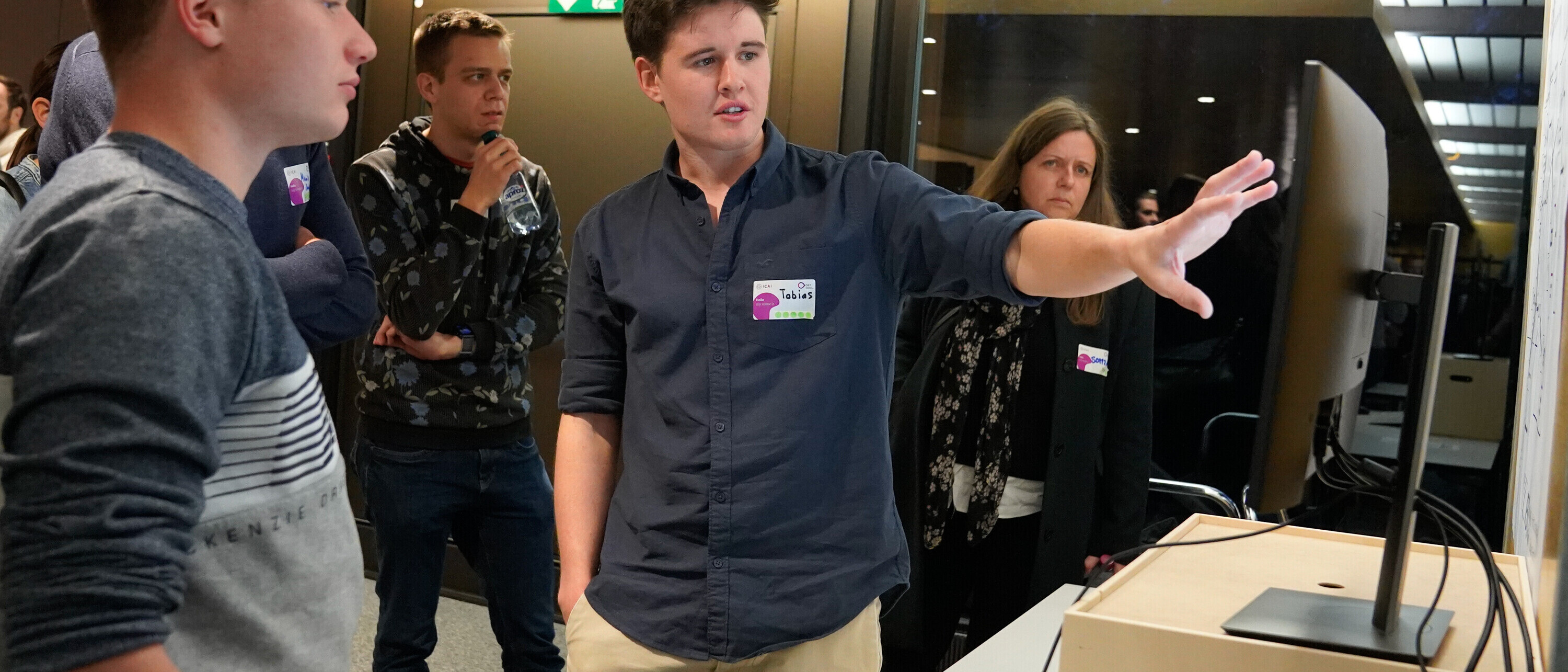 AI@OST-Tagung 2023: Austausch nach den Präsentationen.