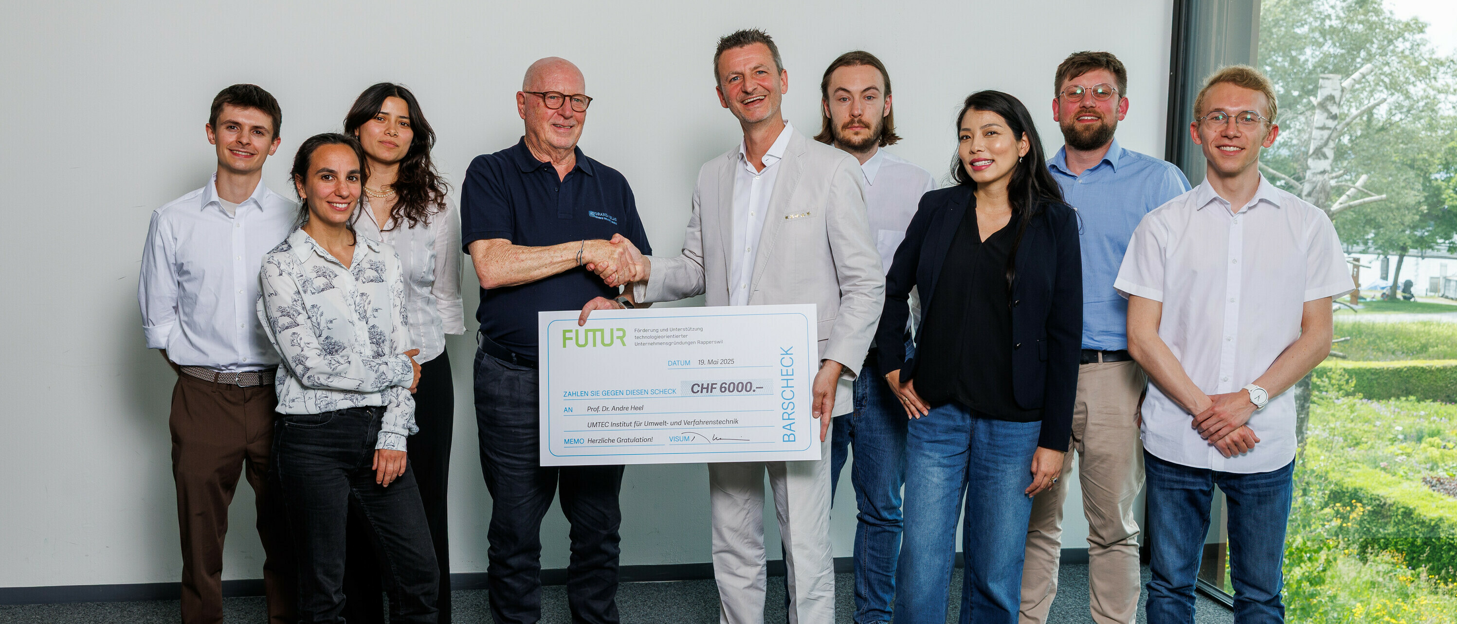 Auszeichnung für Prof. Dr. Andre Heel und sein Team für Advanced Materials & Processes.