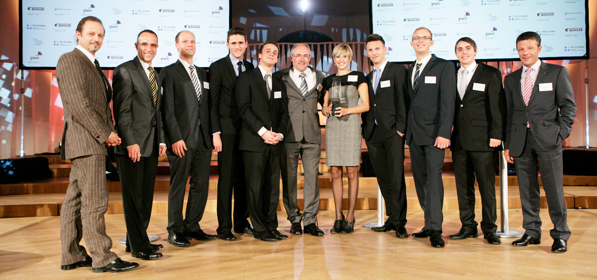 Winners WTT YOUNG LEADER AWARD 2012