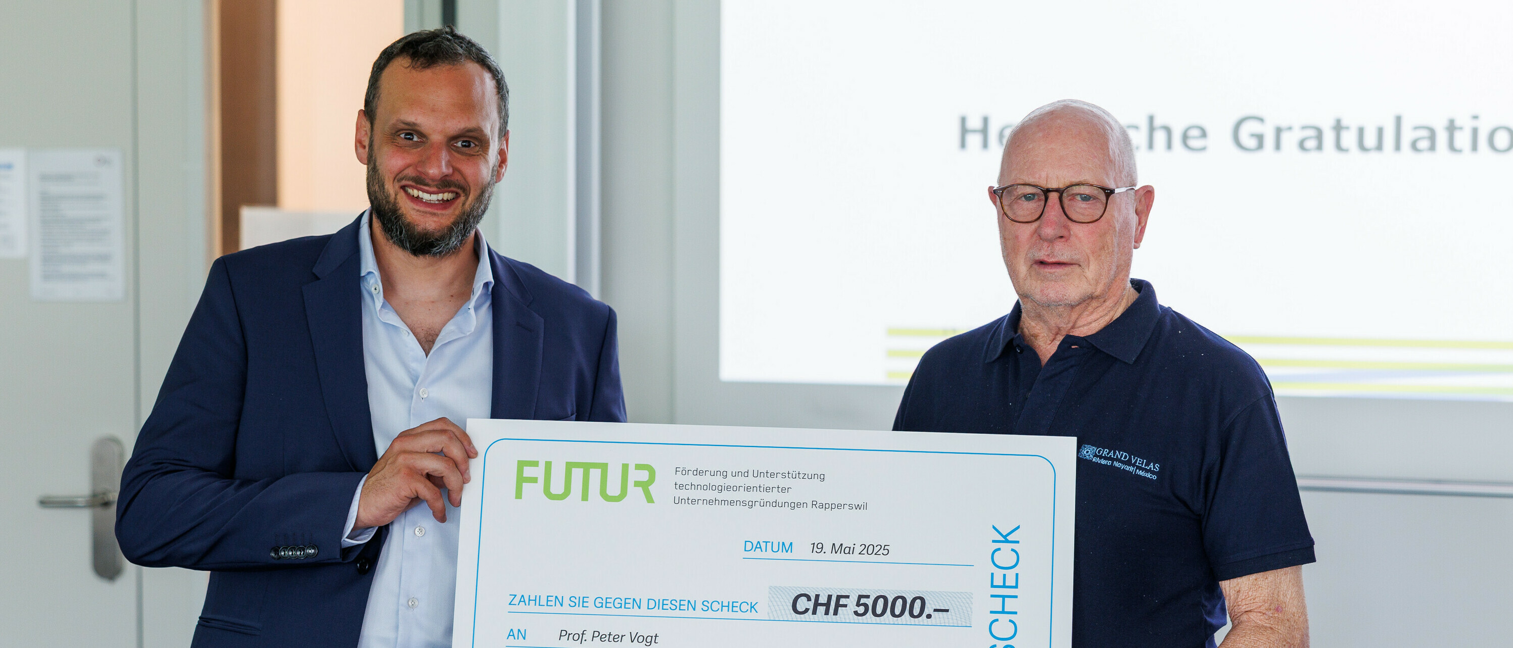 FUTUR-Preis für Prof. Peter Vogt vom ILF Institut für Landschaft und Freiraum.
