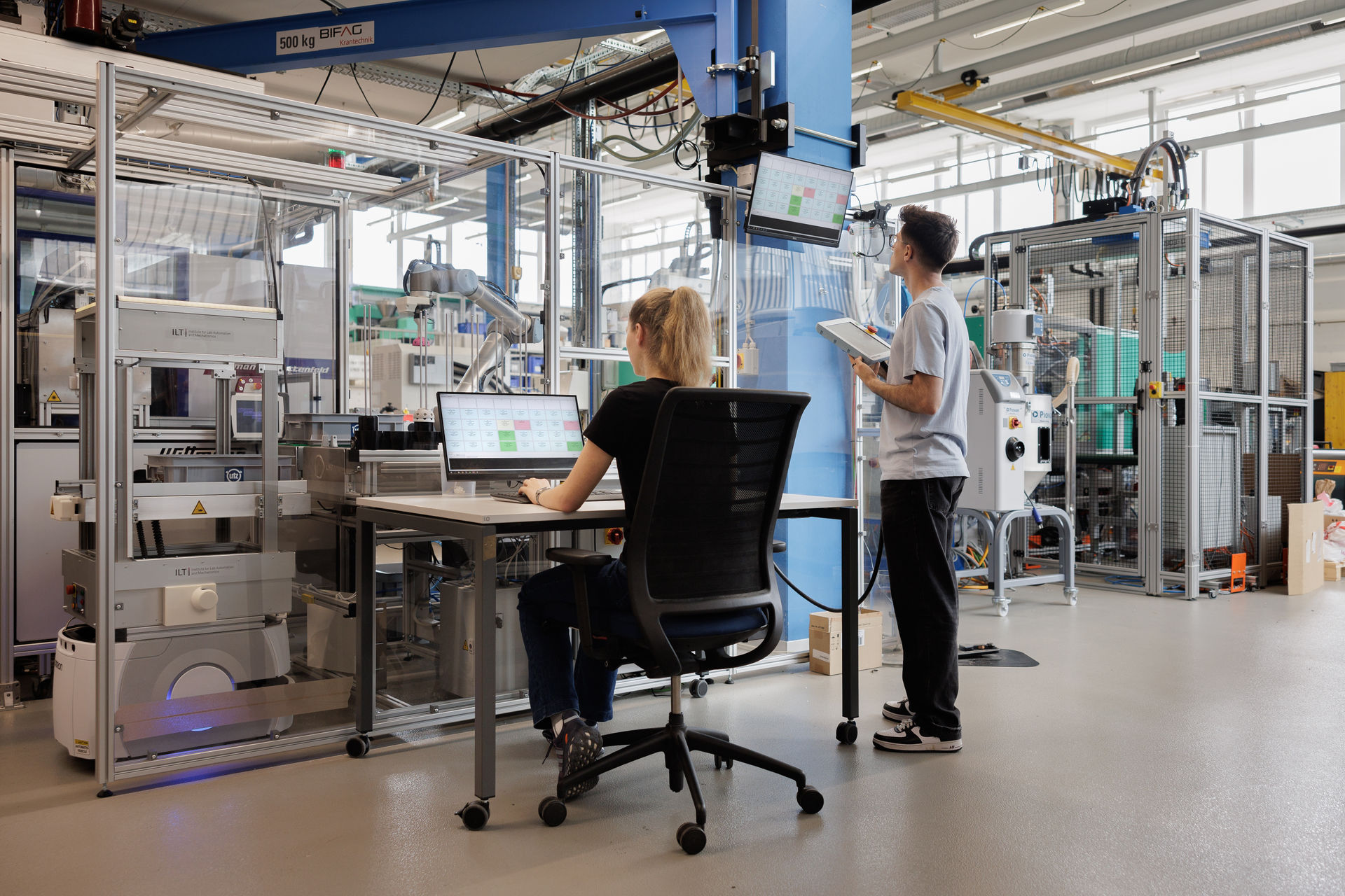 Die Digitalisierung der Industrie ist ein wesentlicher Bestandteil der Ausbildung zum Maschineningenieur, zur Maschineningenieurin an der OST.