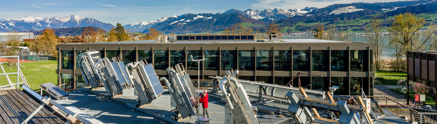 Header Image SPF Kollektortestdach am OST-Campus Rapperswil