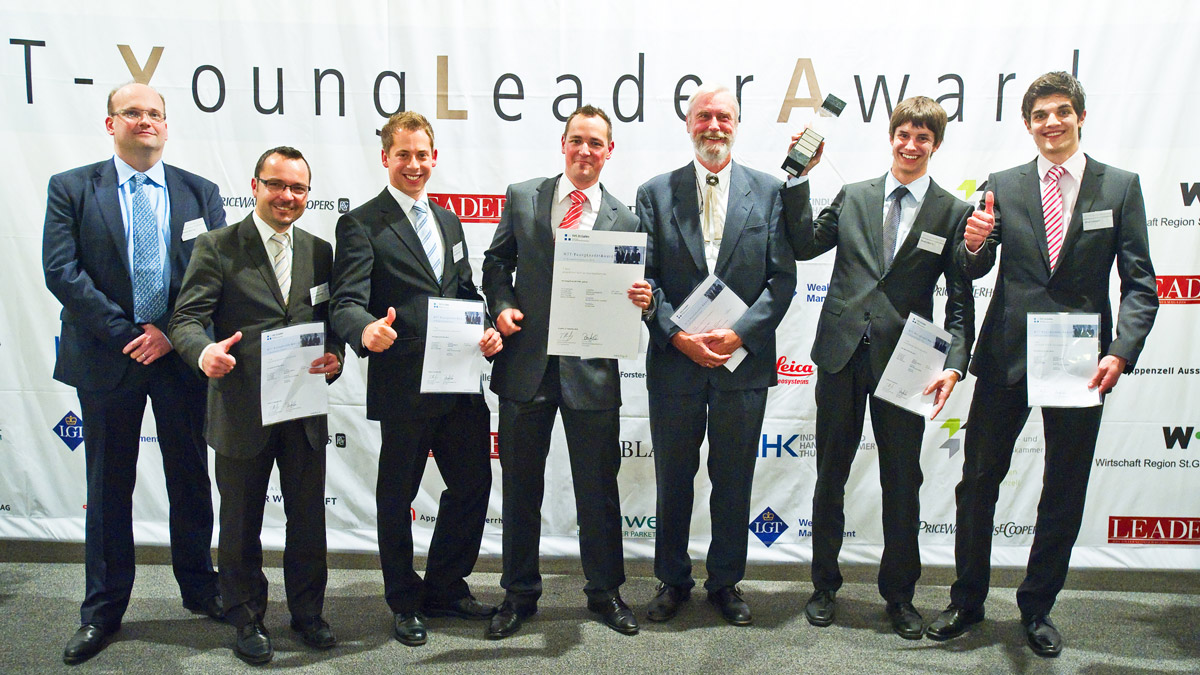 1. Rang Managementkonzeption WTT YOUNG LEADER AWARD 2010