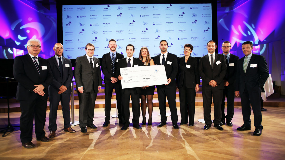 3. Rang Marktforschung WTT YOUNG LEADER AWARD 2014