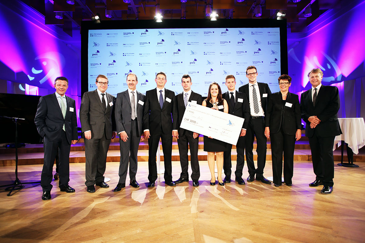 2. Rang Managementkonzeption WTT YOUNG LEADER AWARD 2013