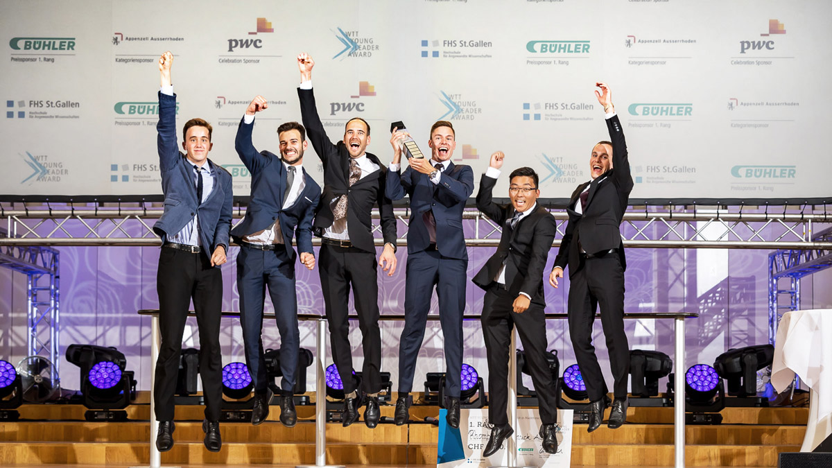 1. Rang Marktforschung WTT YOUNG LEADER AWARD 2018