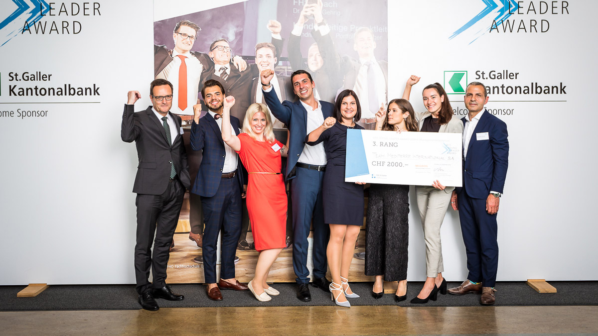 3. Rang Managementkonzeption WTT YOUNG LEADER AWARD 2019