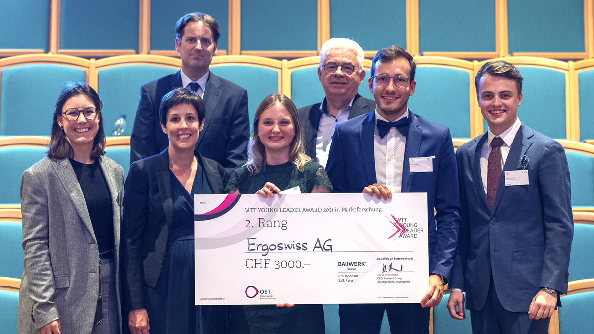 2. Platz WTT YLA in Marktforschung: Team Ergoswiss AG